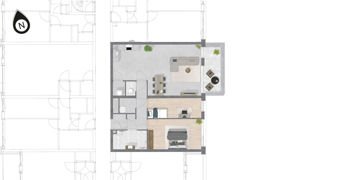 Foto 5 van Princenpark Breda Fase 2 Gebouw G Type E (Bouwnr. G.19)