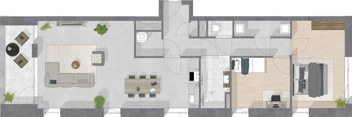 Foto 5 van Princenpark Breda Fase 2 Gebouw G Type G (Bouwnr. G.14)