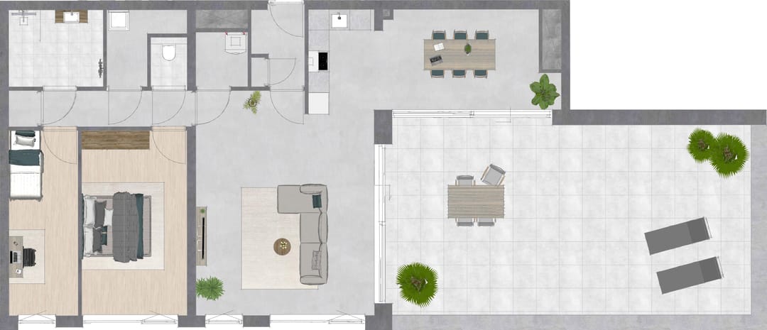 Foto 8 van Princenpark Breda Fase 2 Gebouw F Type K (Bouwnr. F.31)