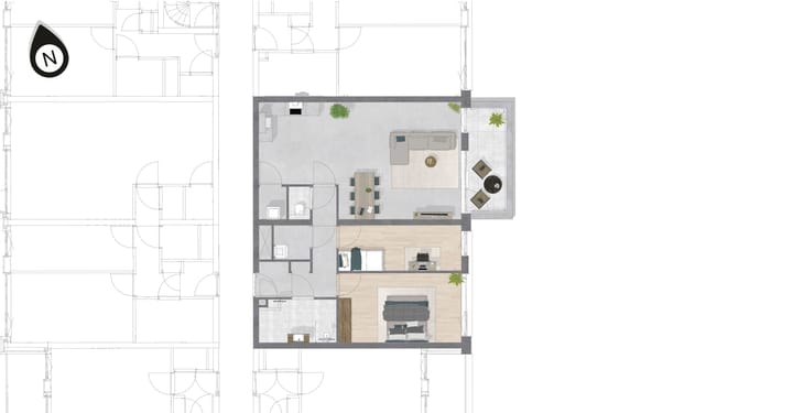 Foto 5 van Princenpark Breda Fase 2 Gebouw G Type E (Bouwnr. G.12)