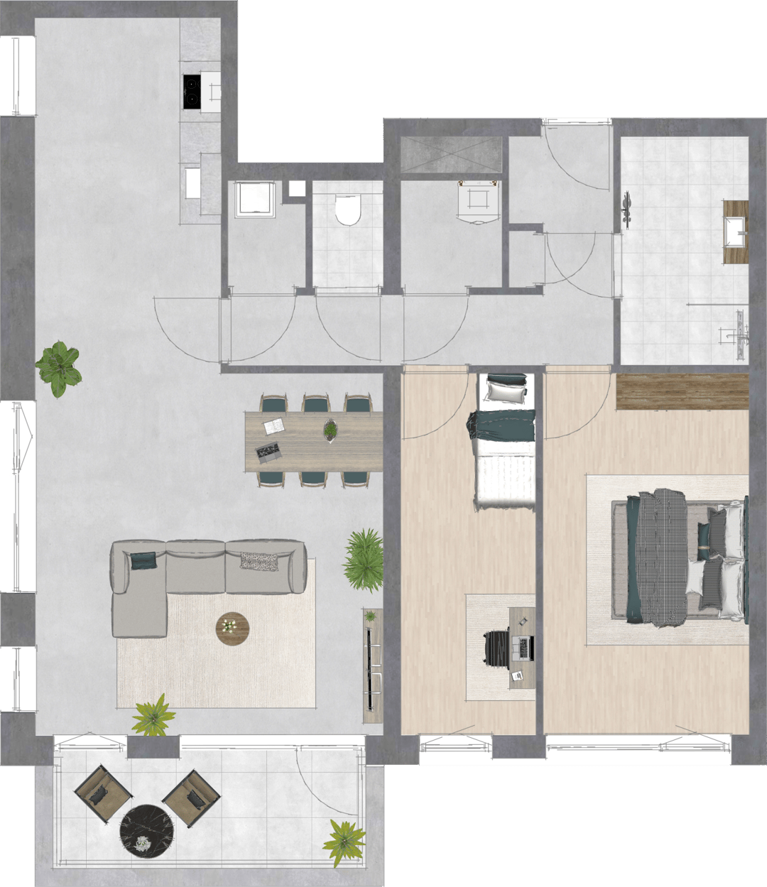 Foto 8 van Princenpark Breda Fase 2 Gebouw F Type H (Bouwnr. F.20)