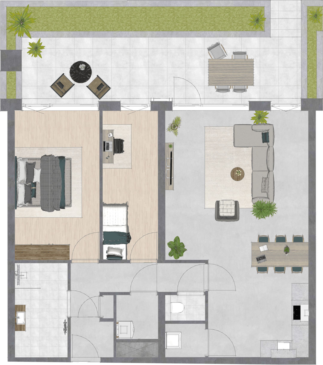 Foto 8 van Princenpark Breda Fase 2 Gebouw F Type B (Bouwnr. F.05)