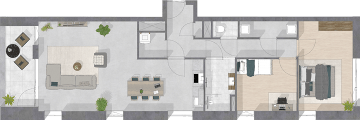 Foto 5 van Princenpark Breda Fase 2 Gebouw G Type G (Bouwnr. G.07)