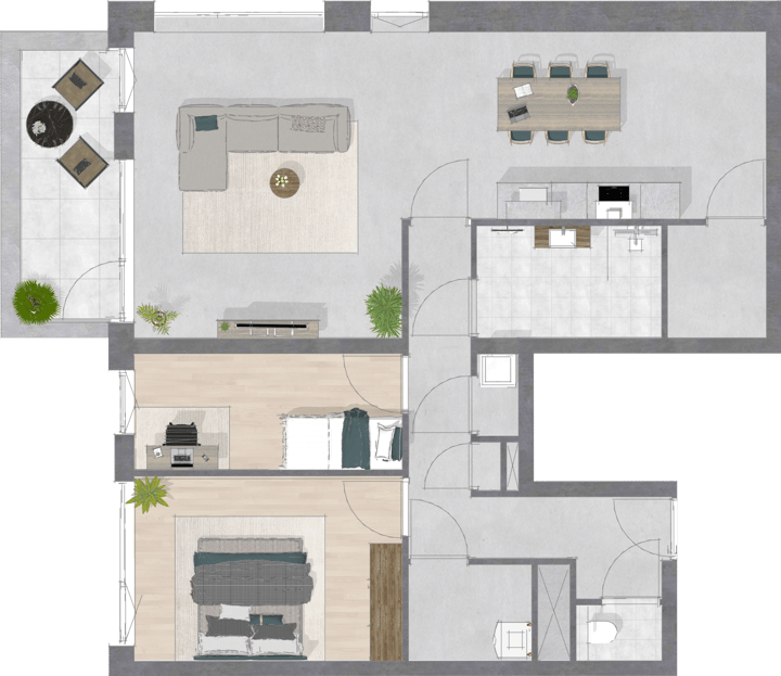 Foto 5 van Princenpark Breda Fase 2 Gebouw G Type I (Bouwnr. G.10)