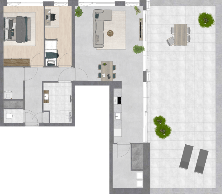 Foto 2 van Princenpark Breda Fase 2 Gebouw F Type J (Bouwnr. F.30)