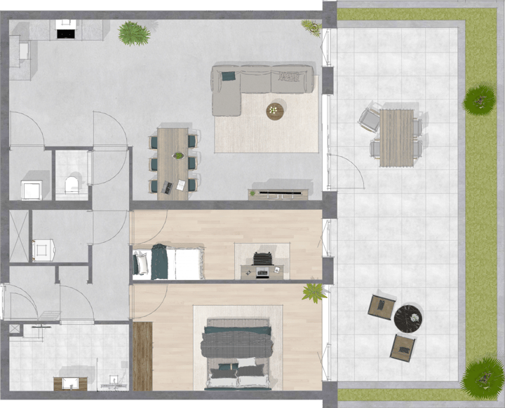 Foto 5 van Princenpark Breda Fase 2 Gebouw G Type E (Bouwnr. G.05)