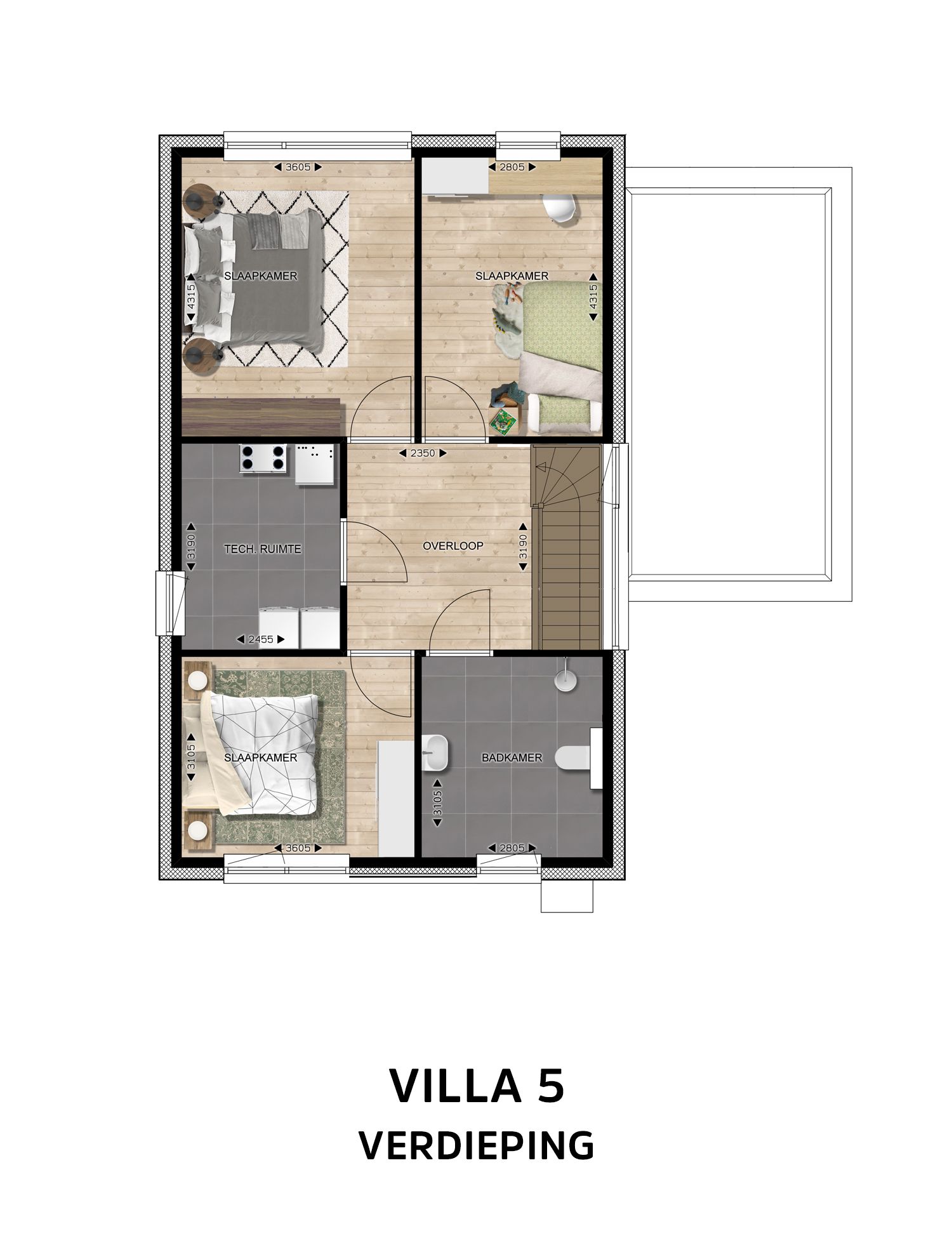 Foto 9 van Villa (Bouwnr. V)