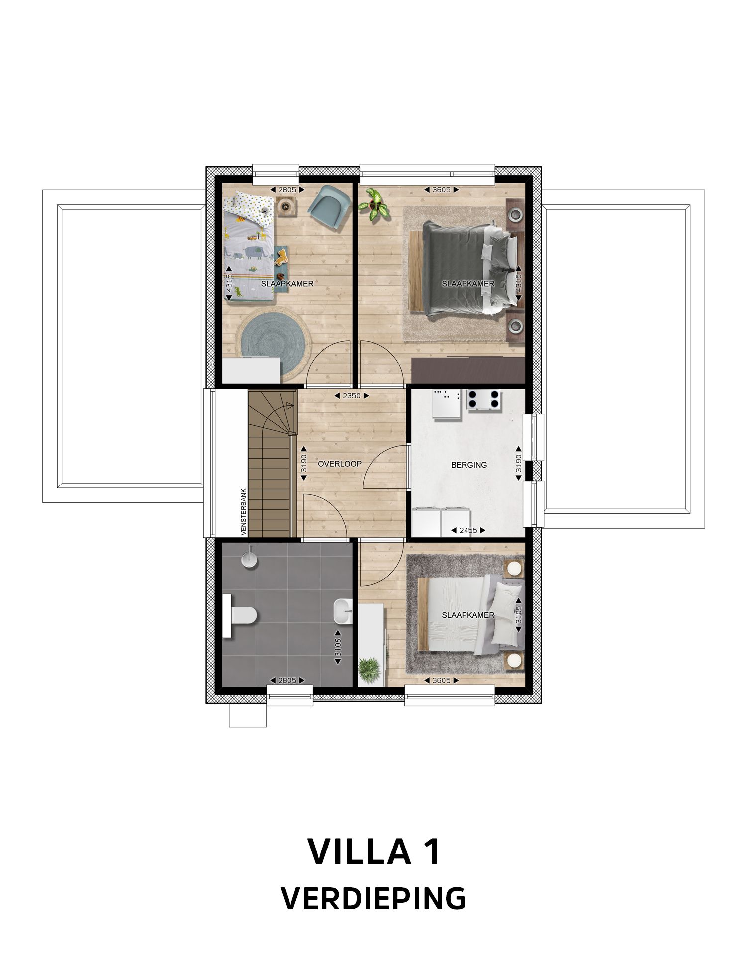 Foto 9 van Villa (Bouwnr. I)