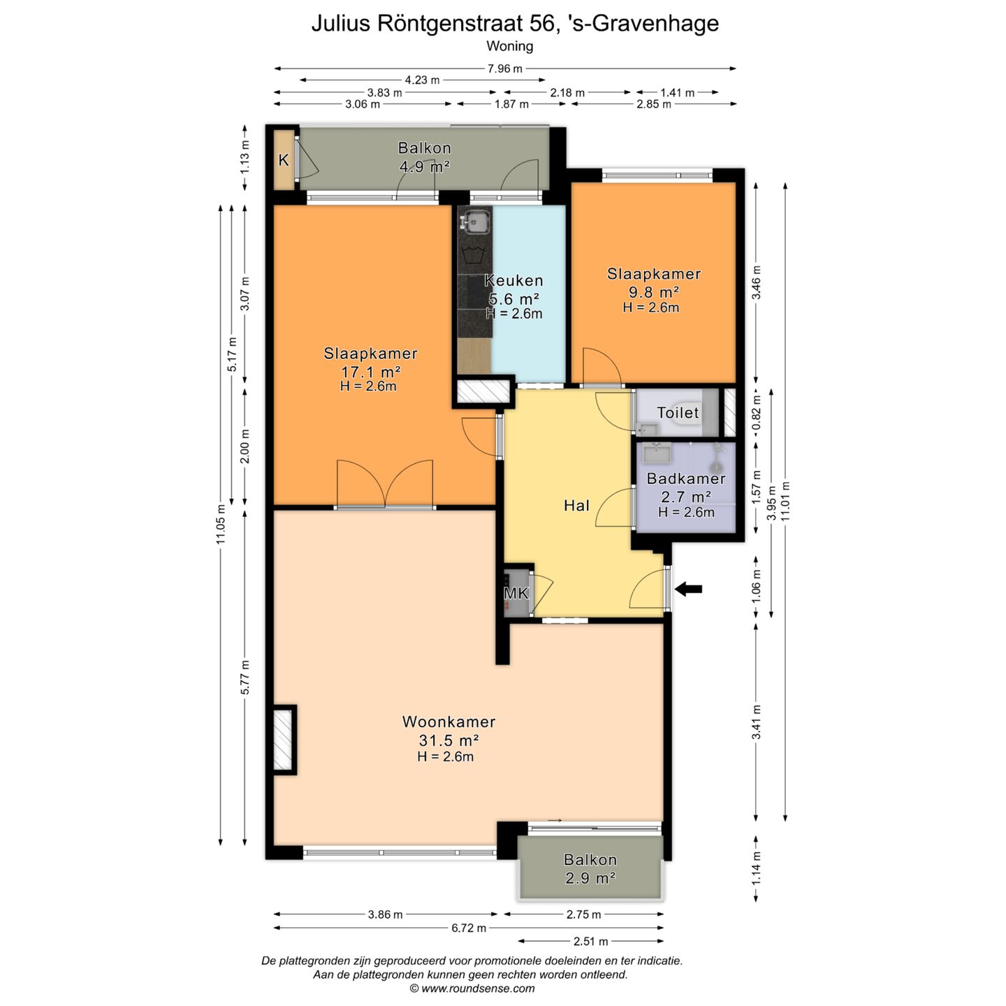 Foto 35 van Julius Röntgenstraat 56
