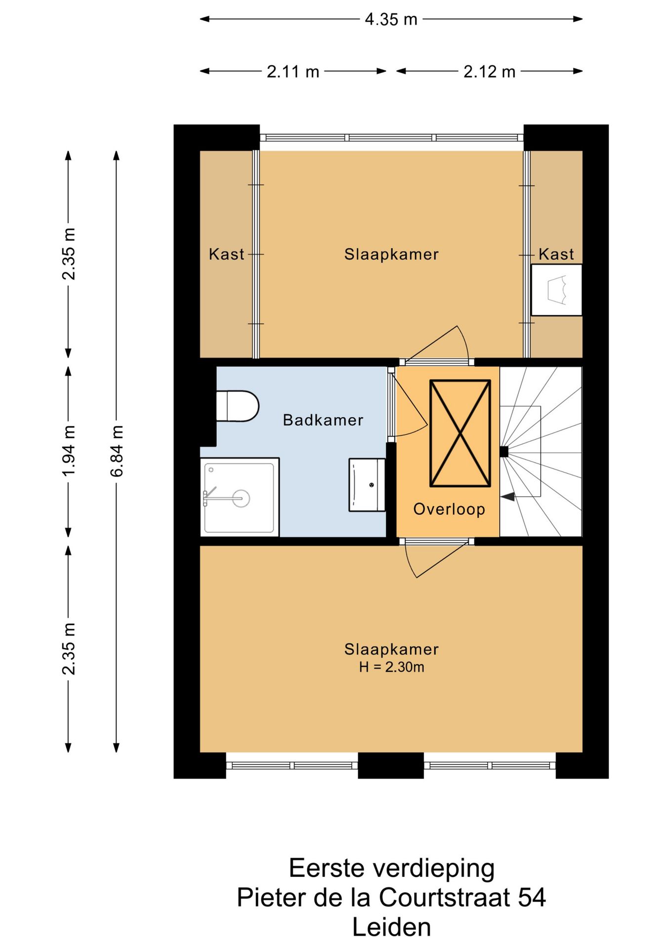 Foto 34 van Pieter de la Courtstraat 54