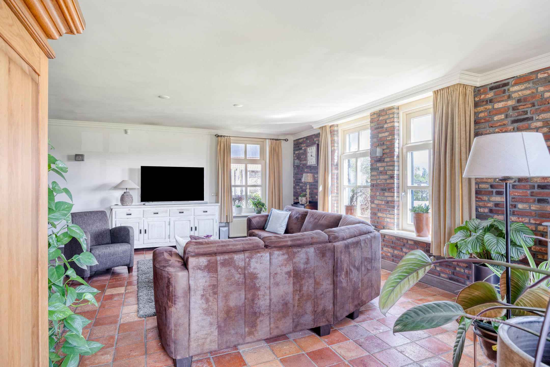 Spacious detached farmhouse with care apartment and garage in rural Beers — 15