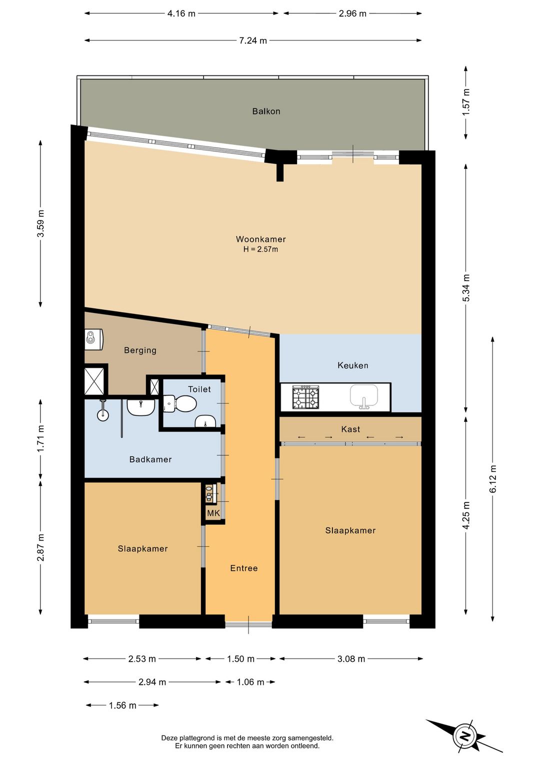 Photo 22 of Muntstraat 58-J