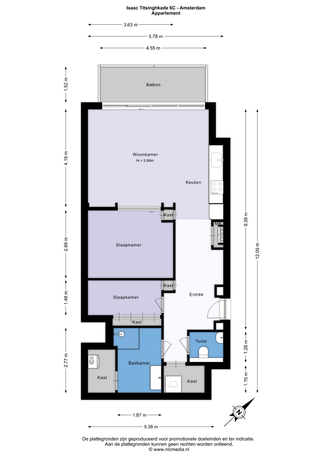 Foto 5 van Isaac Titsinghkade 6-C