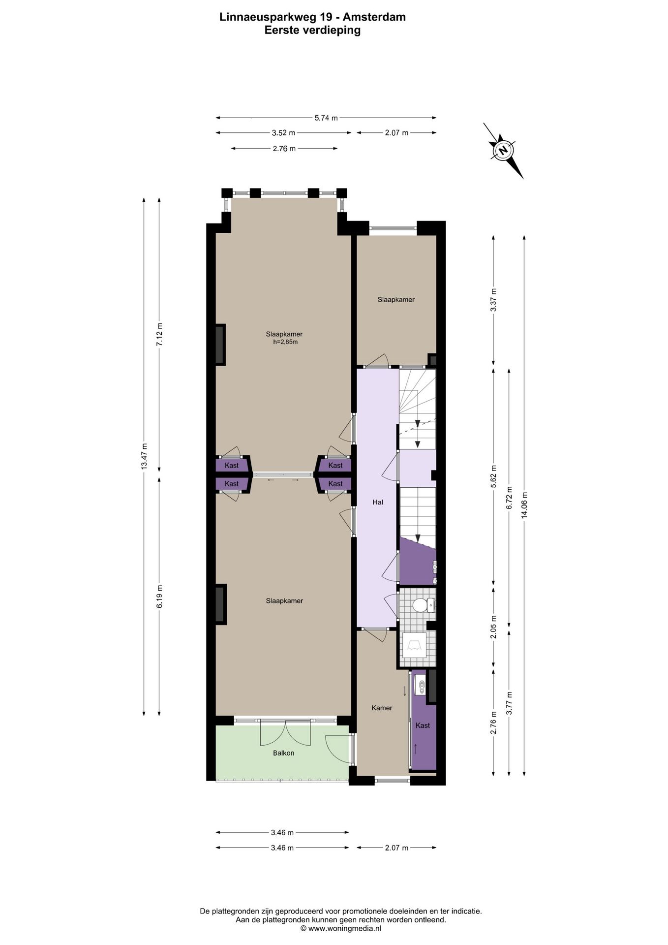 Foto 48 van Linnaeusparkweg 19-1