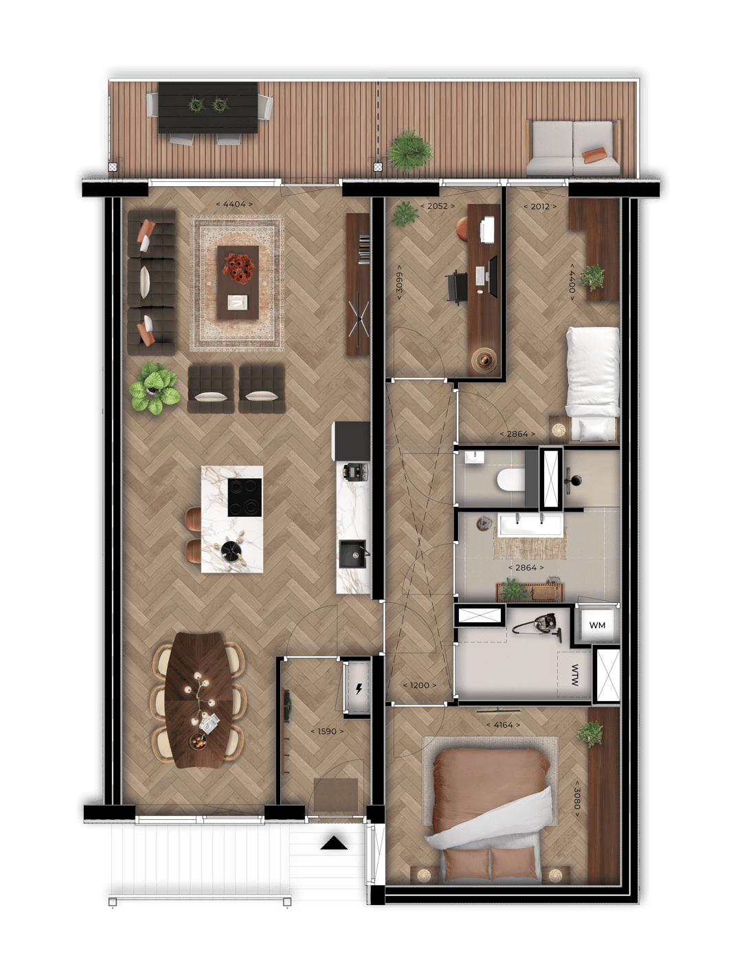 Foto 8 van Type D (Bouwnr. 36)