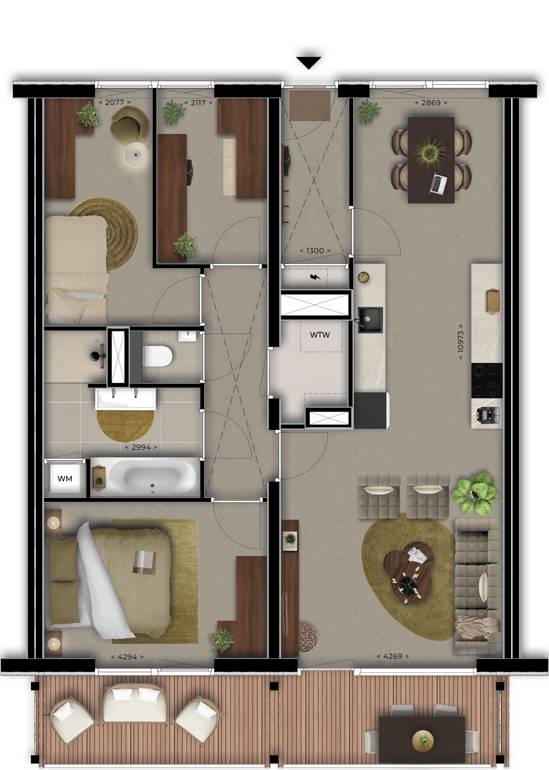 Photo 8 of Type C (Bouwnr. 10)