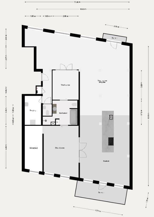 Foto 43 van Claes de Vrieselaan 160-B01