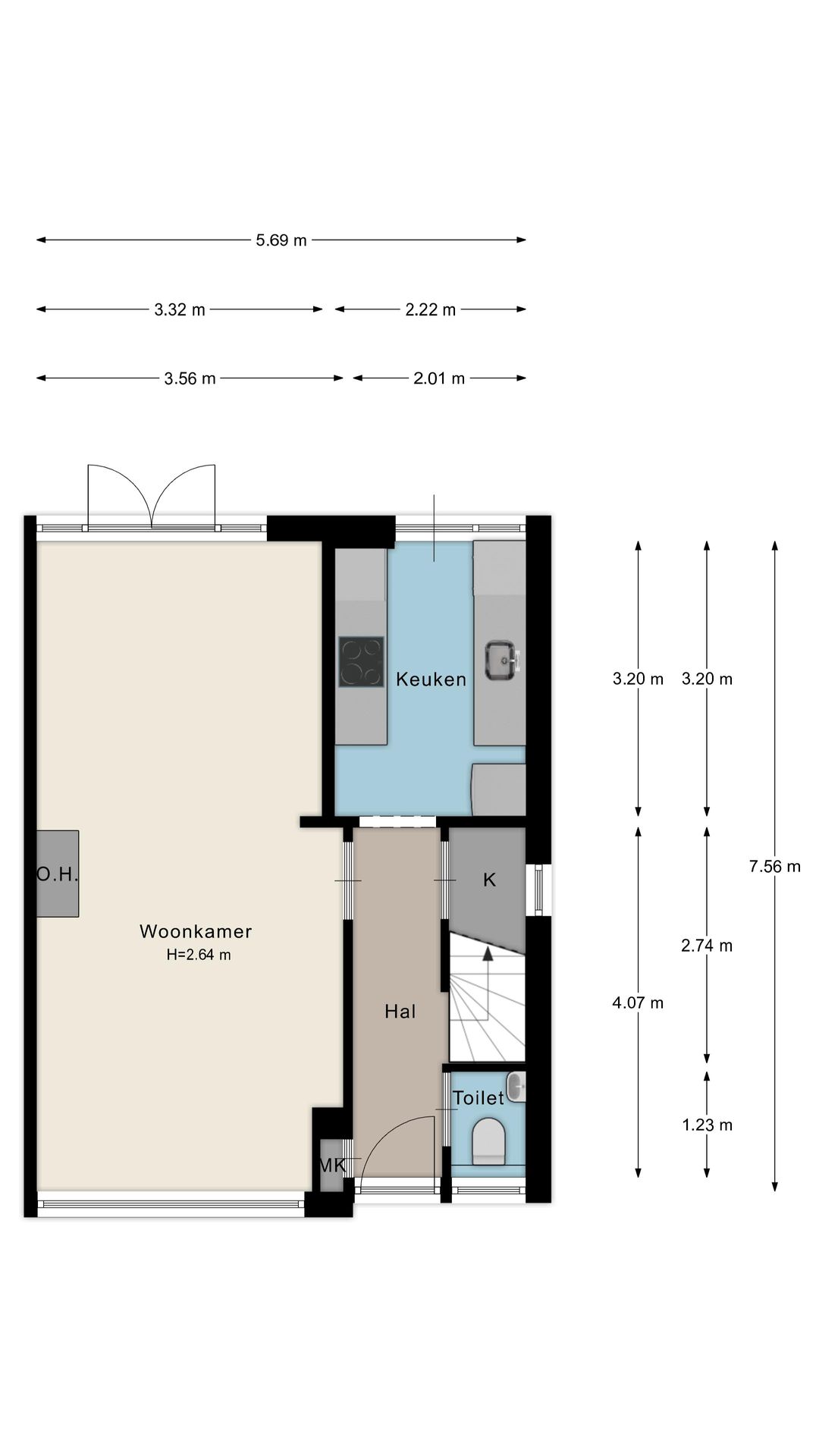 Spacious corner house with deep garden and free view in Heiloo — 37