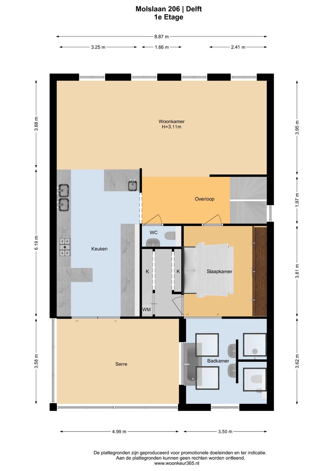 Foto 101 van Molslaan 206