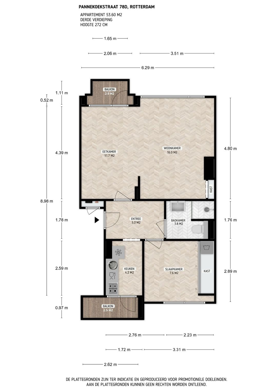 Foto 32 van Pannekoekstraat 78-D