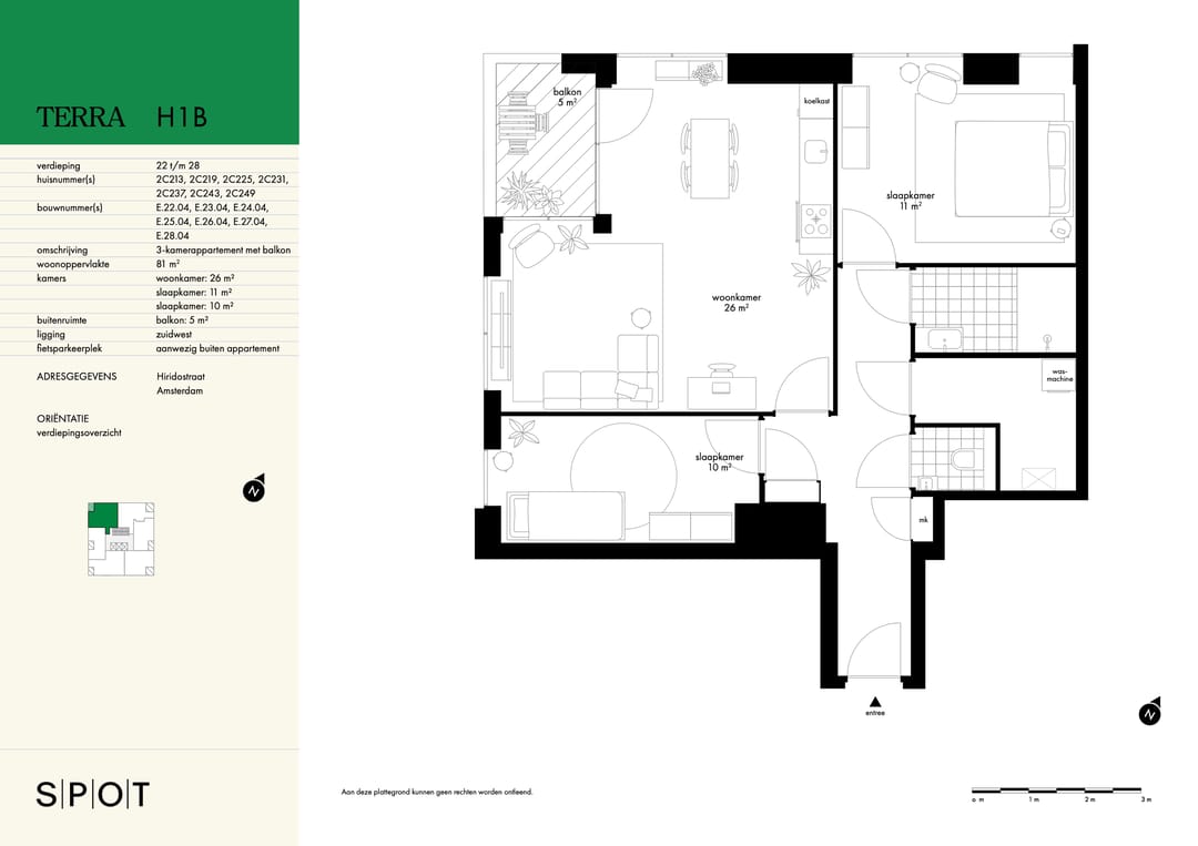 Foto 2 van Hiridostraat 2-C213