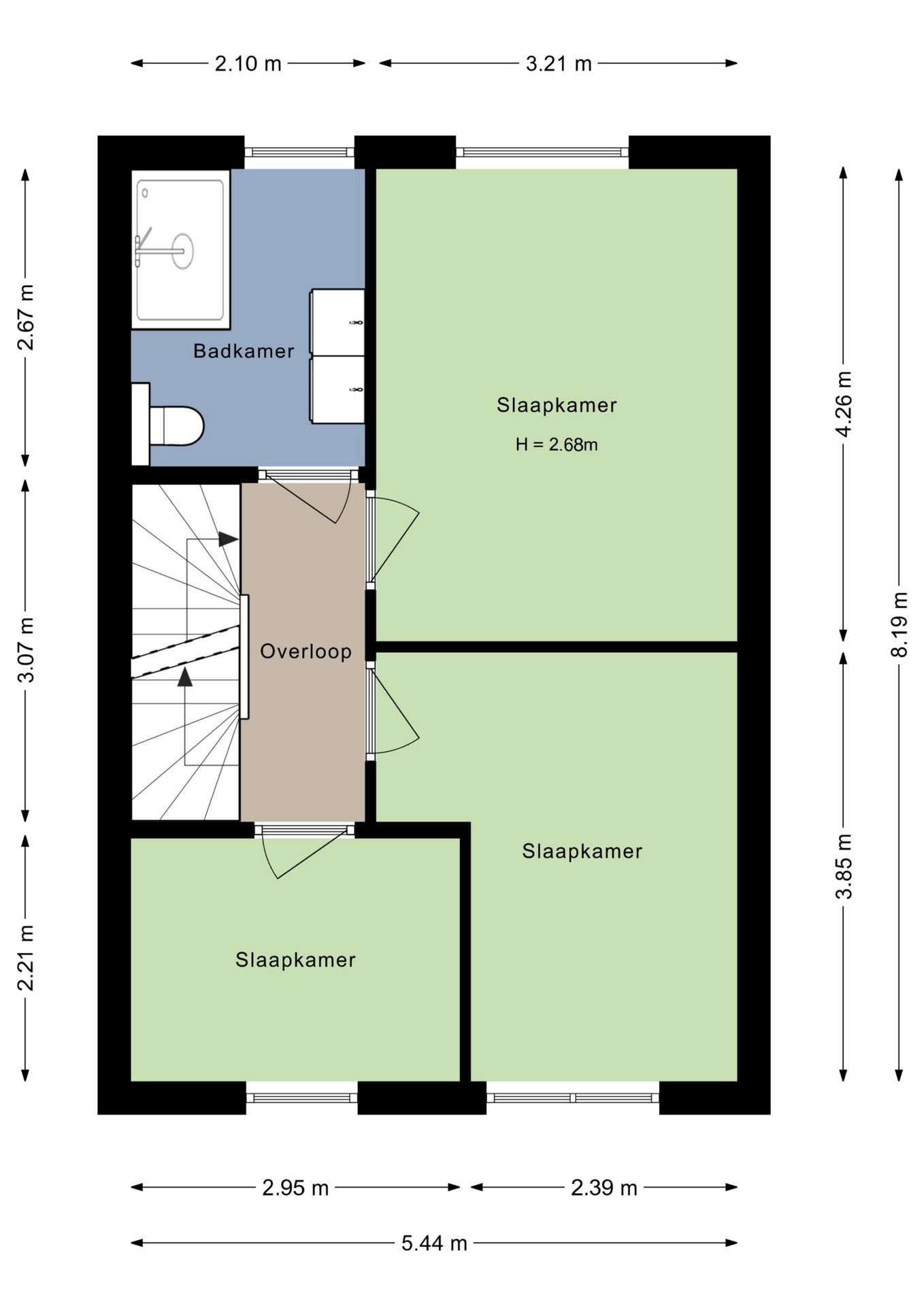 Foto 36 van Tak van Poortvlietstraat 2-A