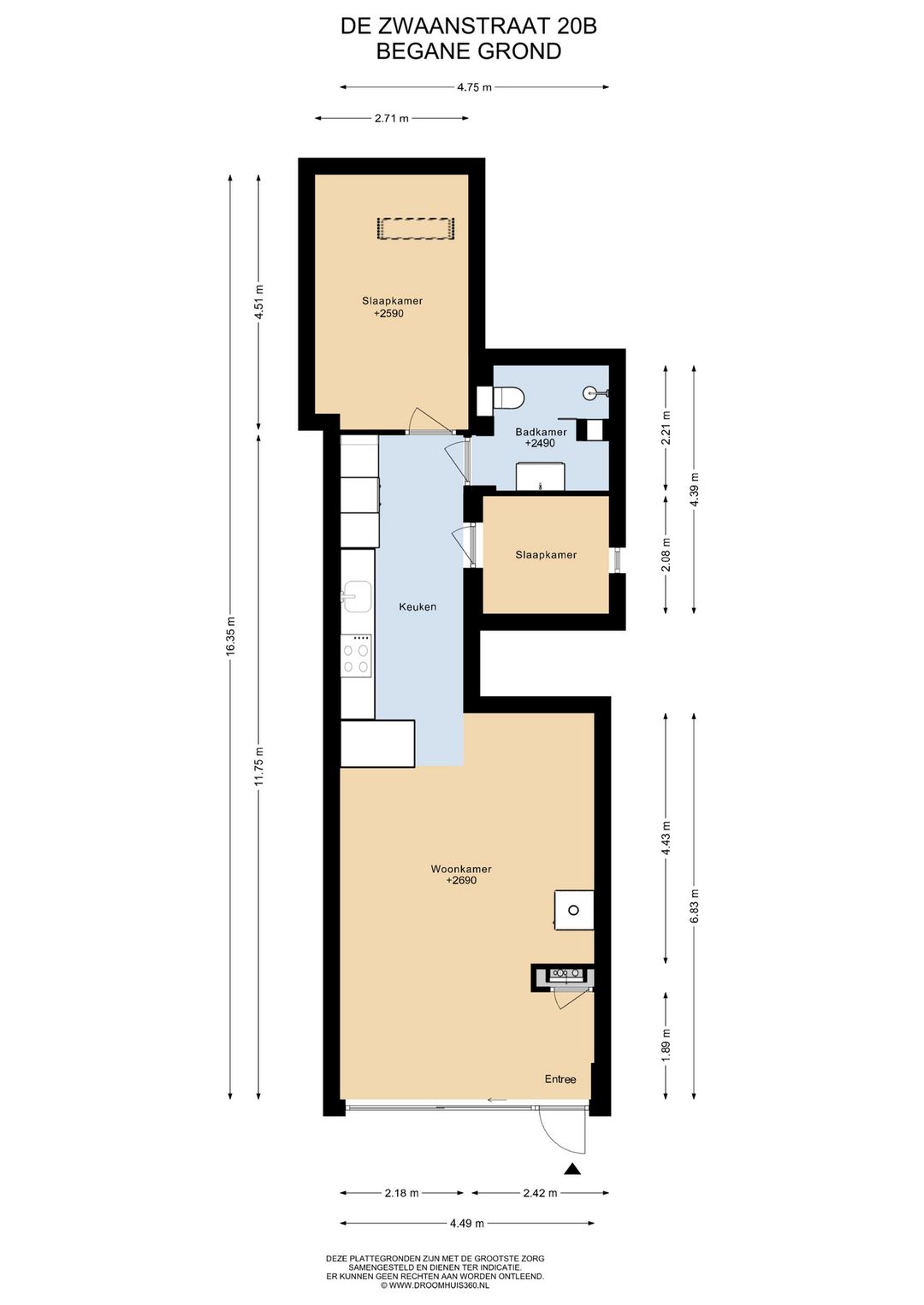 Foto 37 van de Zwaanstraat 20-B
