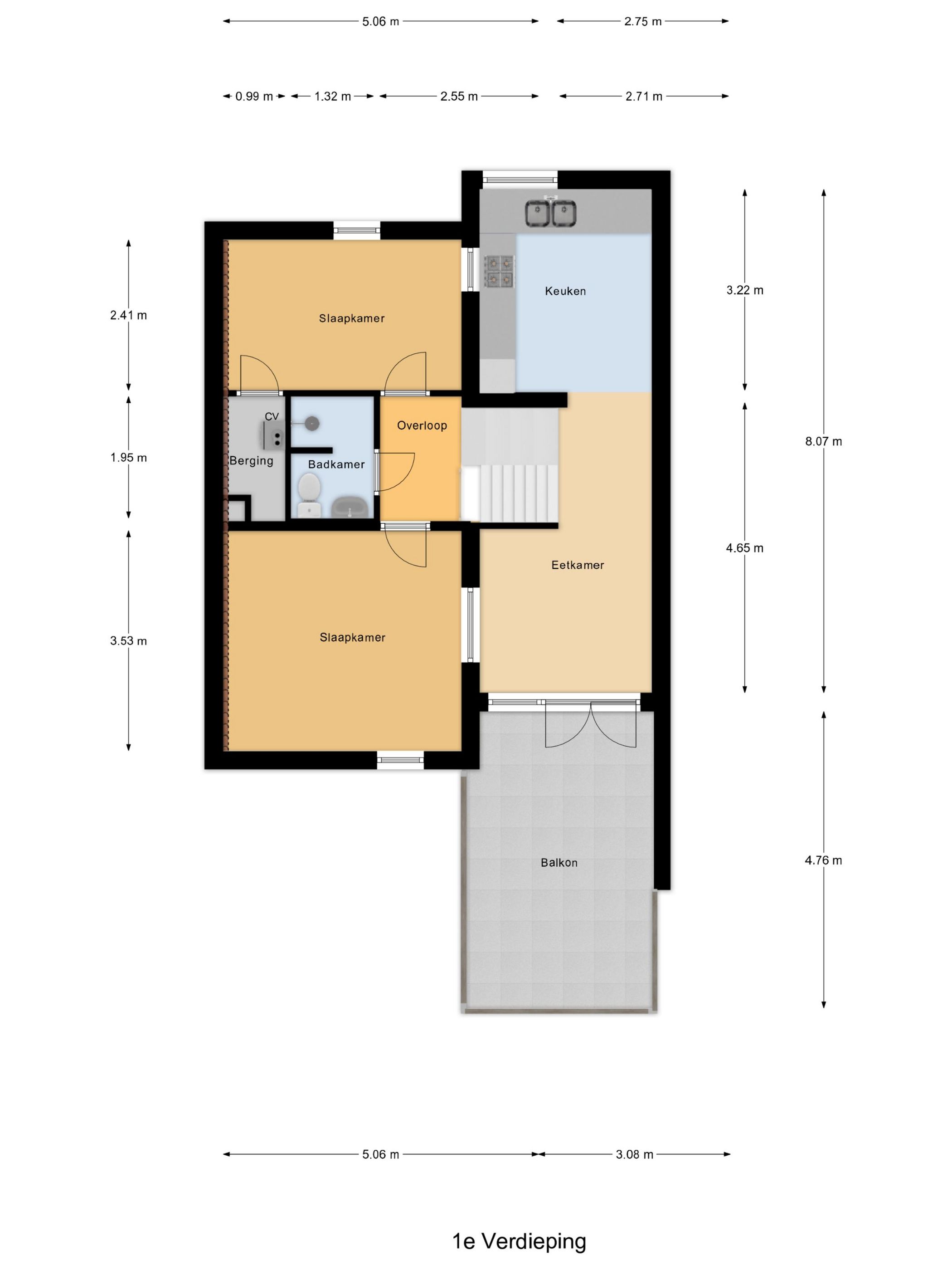 Spacious split-level home with river views, character and versatile living options — 54