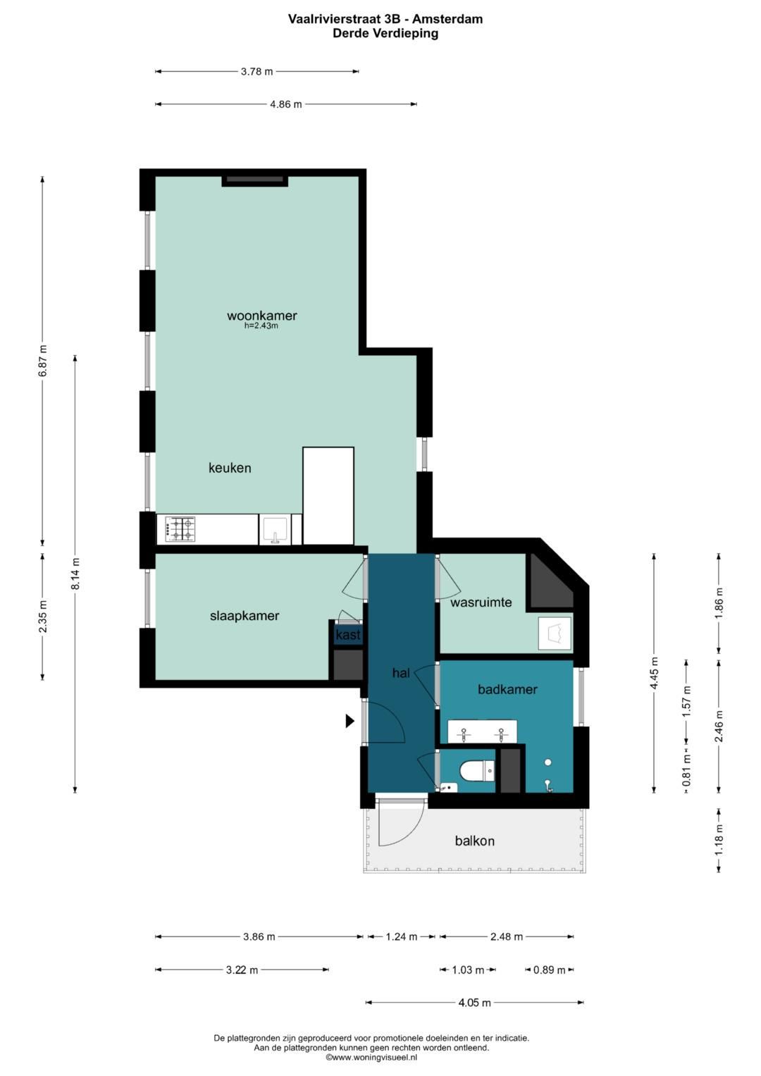 Foto 36 van Vaalrivierstraat 3-B