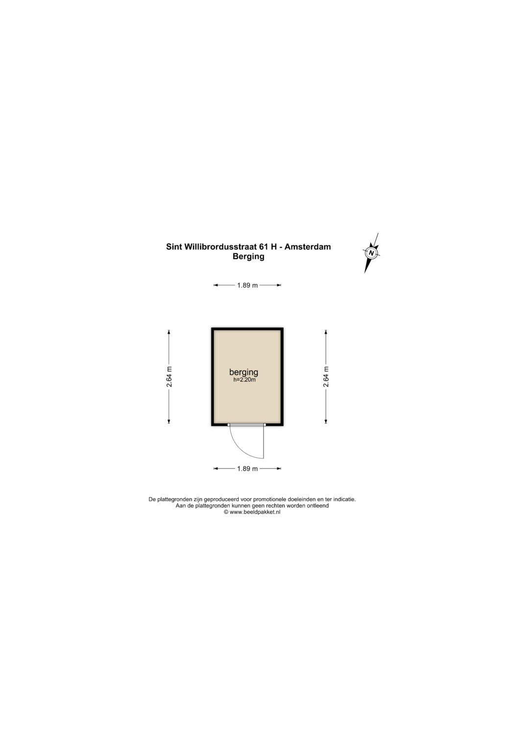 Photo 44 of Sint Willibrordusstraat 61-H