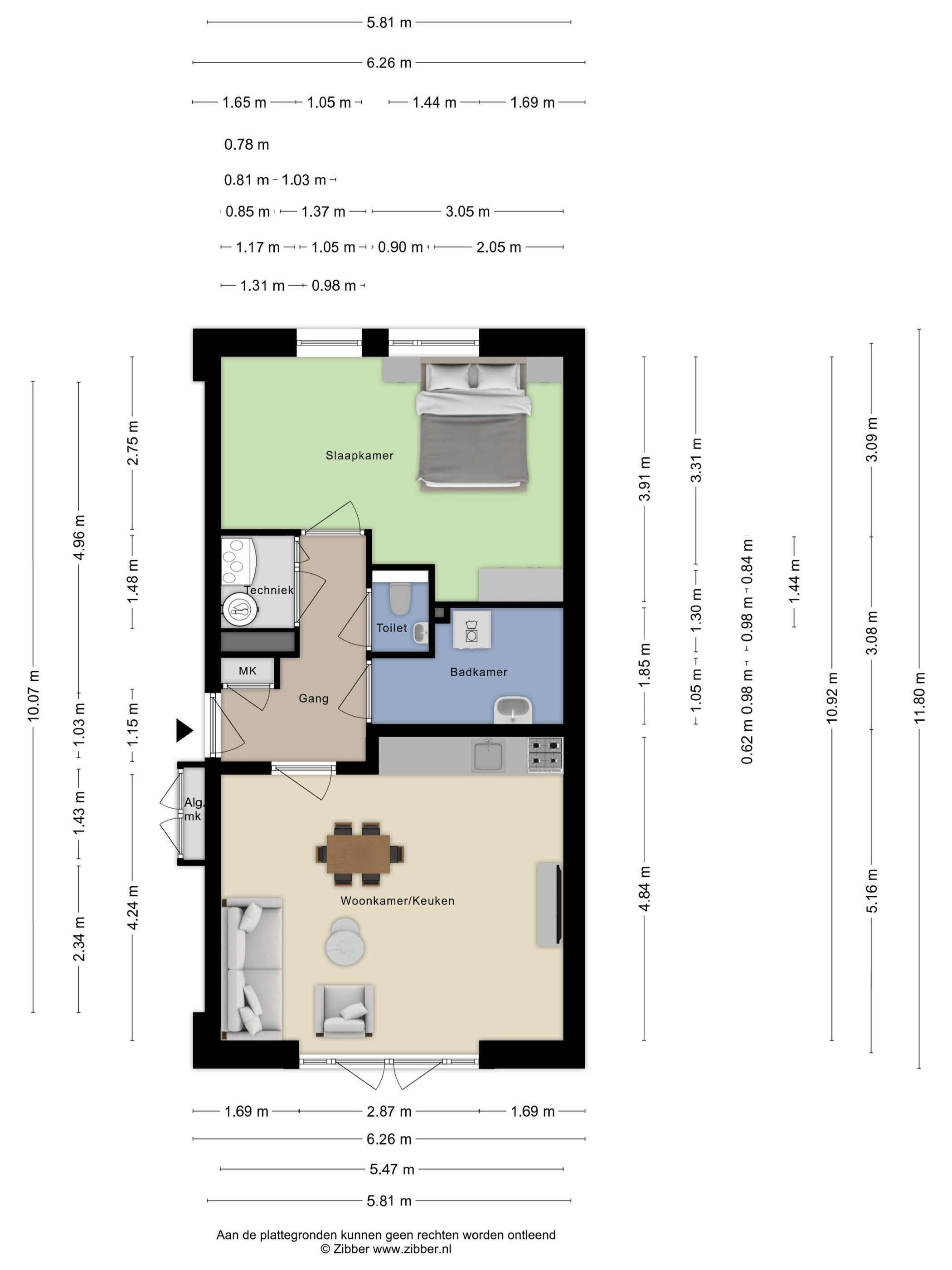 Photo 6 of 6 appartementen Prinses Margrietlaan