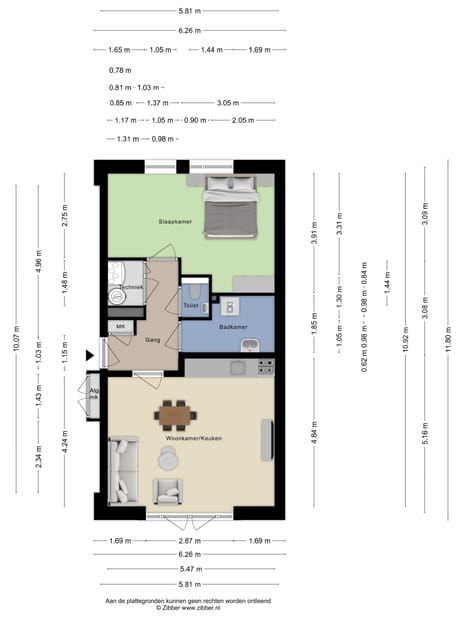 Foto 6 van 6 appartementen Prinses Margrietlaan