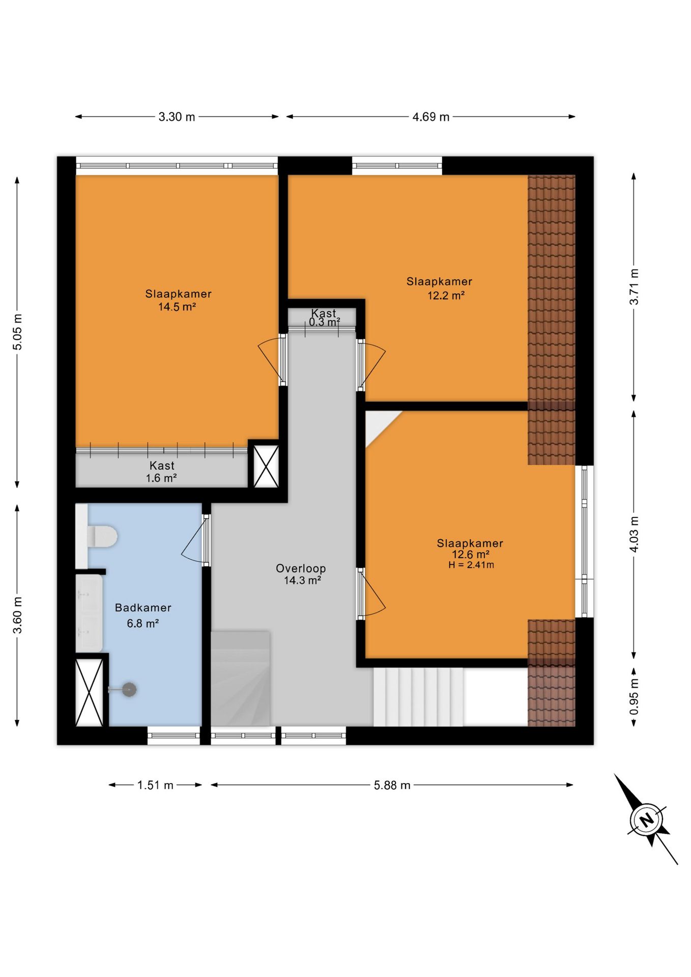 Foto 48 van Nachtegaallaan 6-A