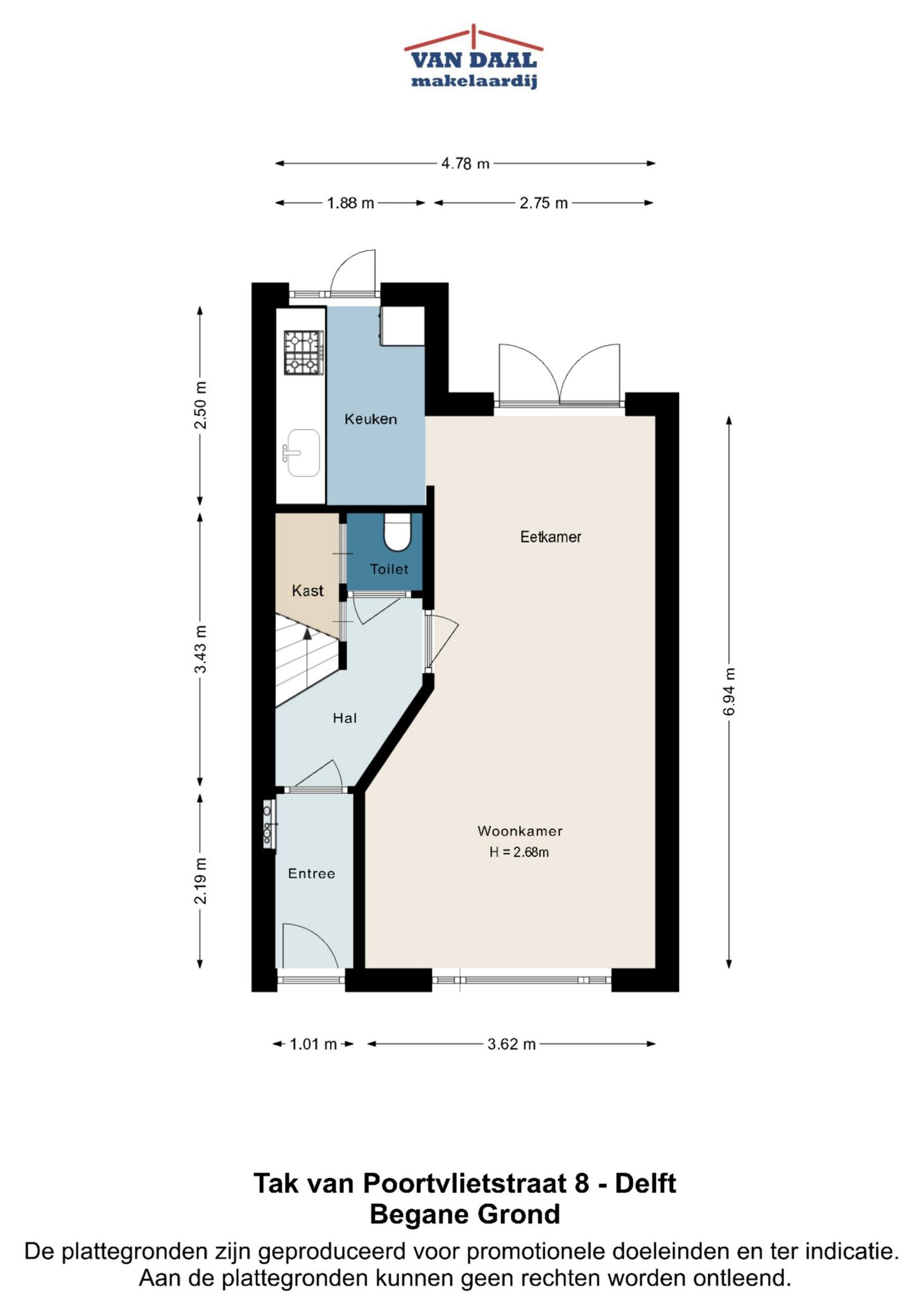 Foto 40 van Tak van Poortvlietstraat 8