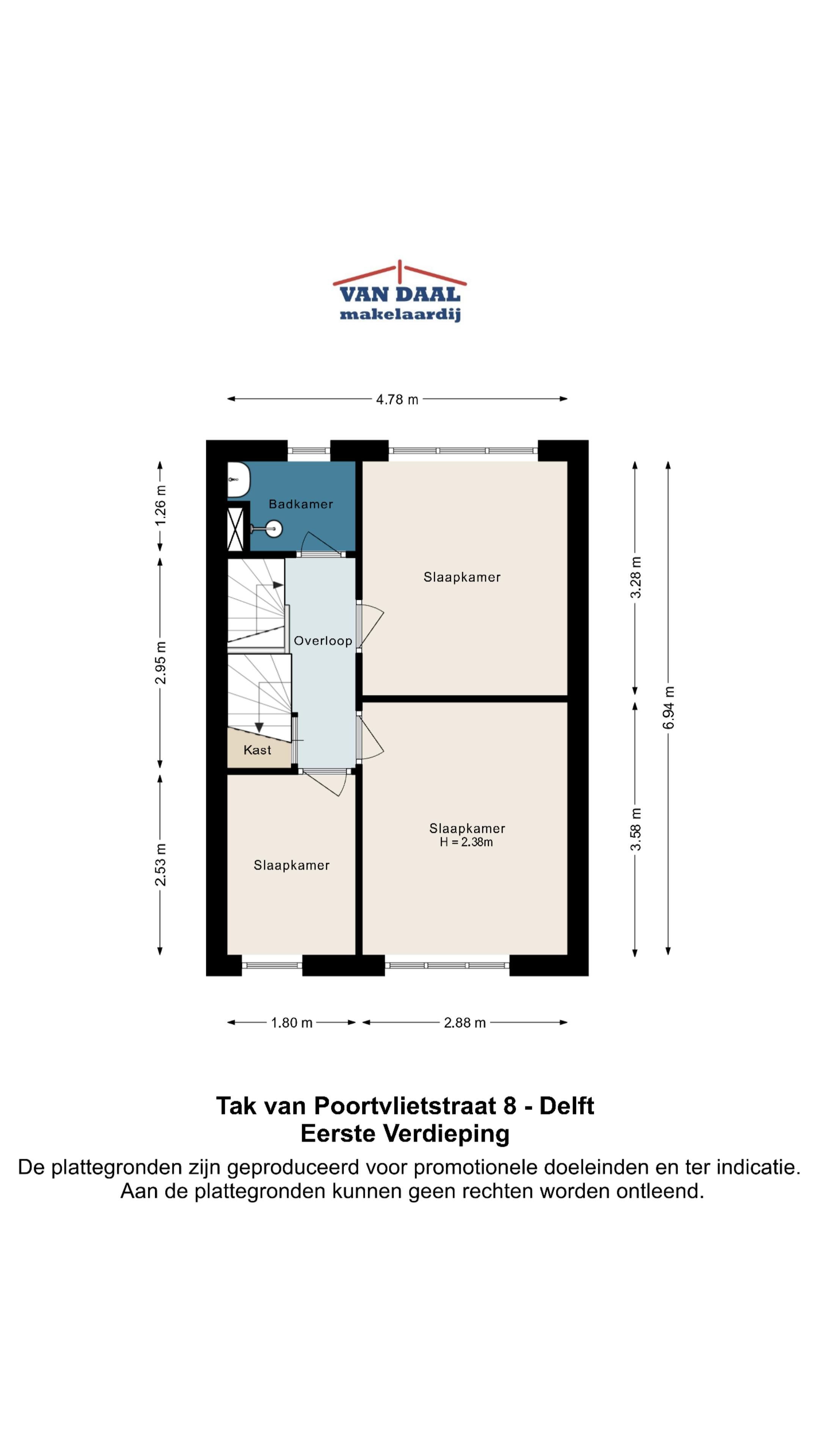 Foto 42 van Tak van Poortvlietstraat 8