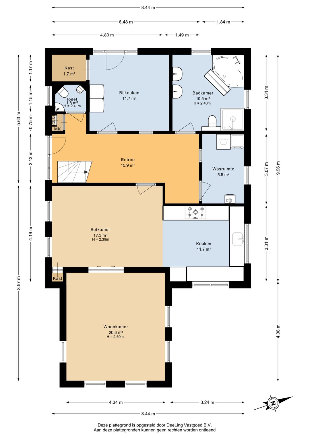 Spacious Detached Home with Double Garage in De Westereen — 47