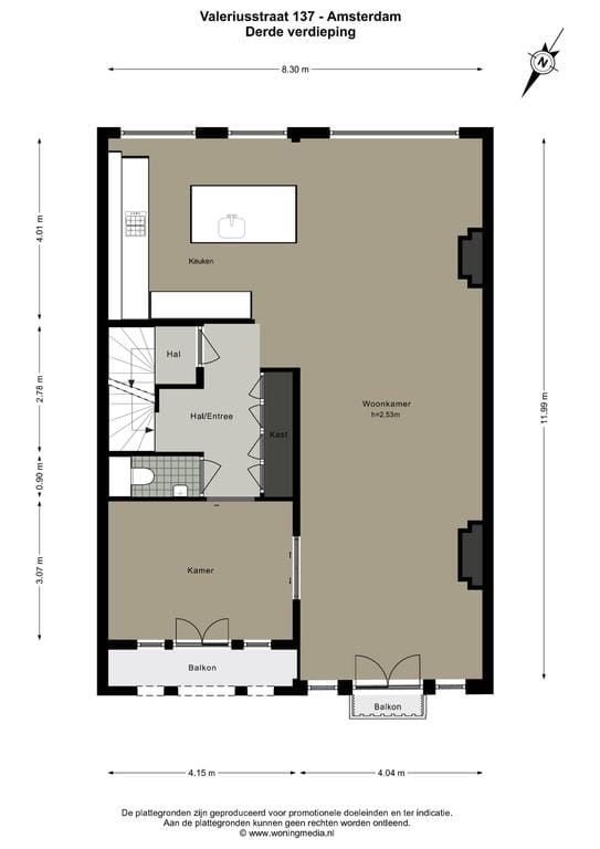 Foto 44 van Valeriusstraat 137-3