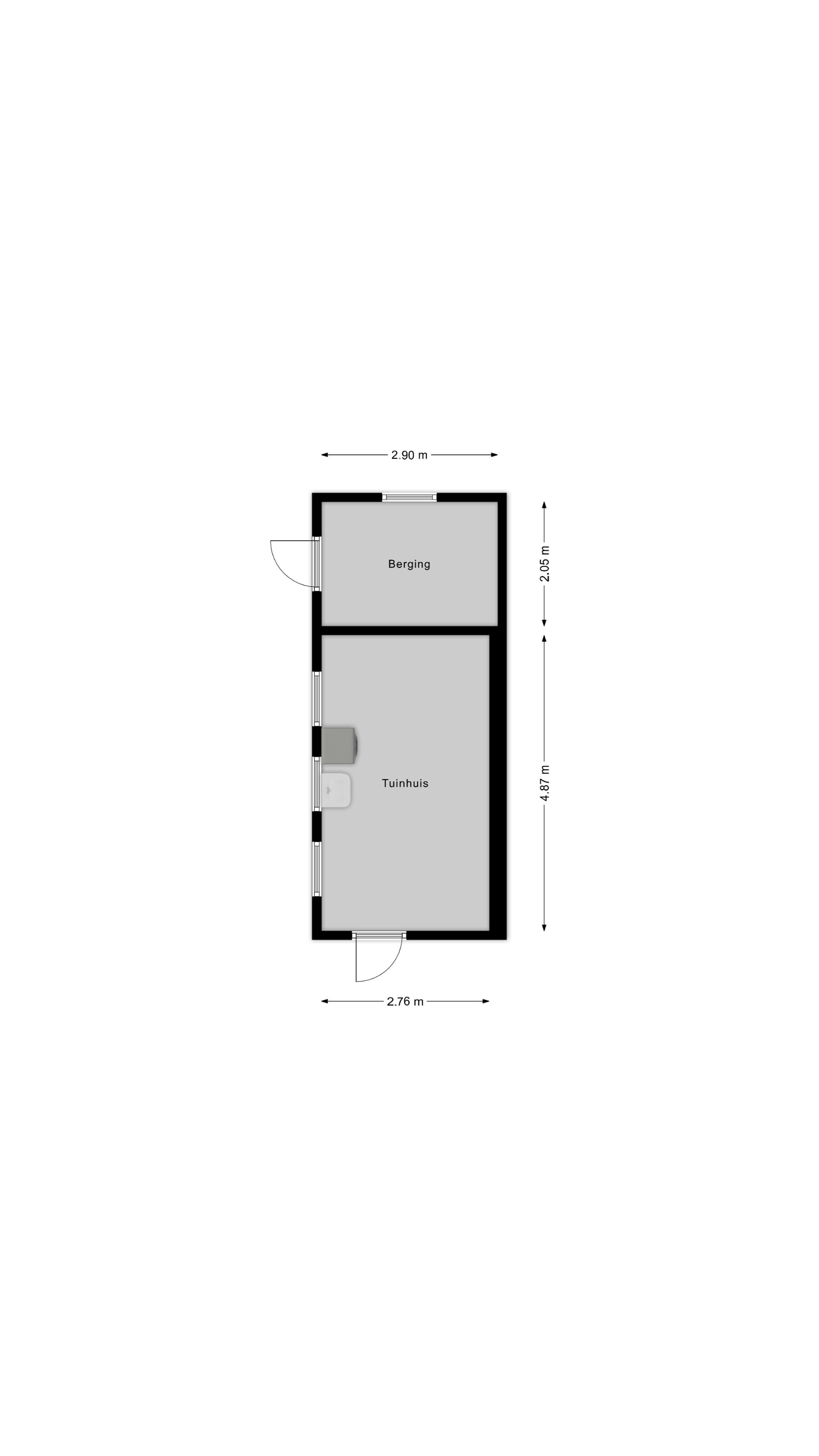 Characterful semi-detached home on generous 1,045 m² plot in rural Stadskanaal — 42
