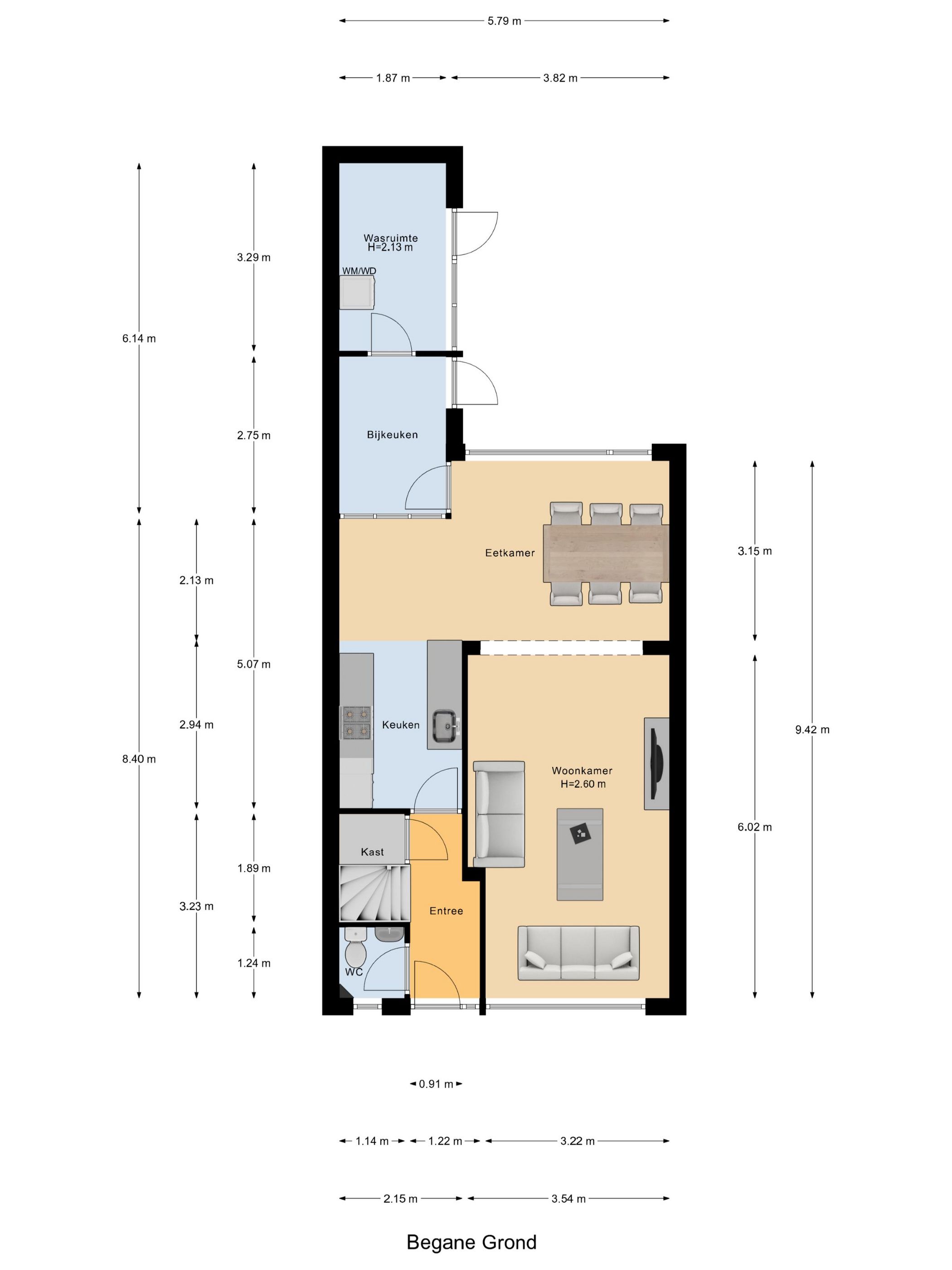 Extended corner home with surprising space in quiet Stadsveld-Bruggert — 33