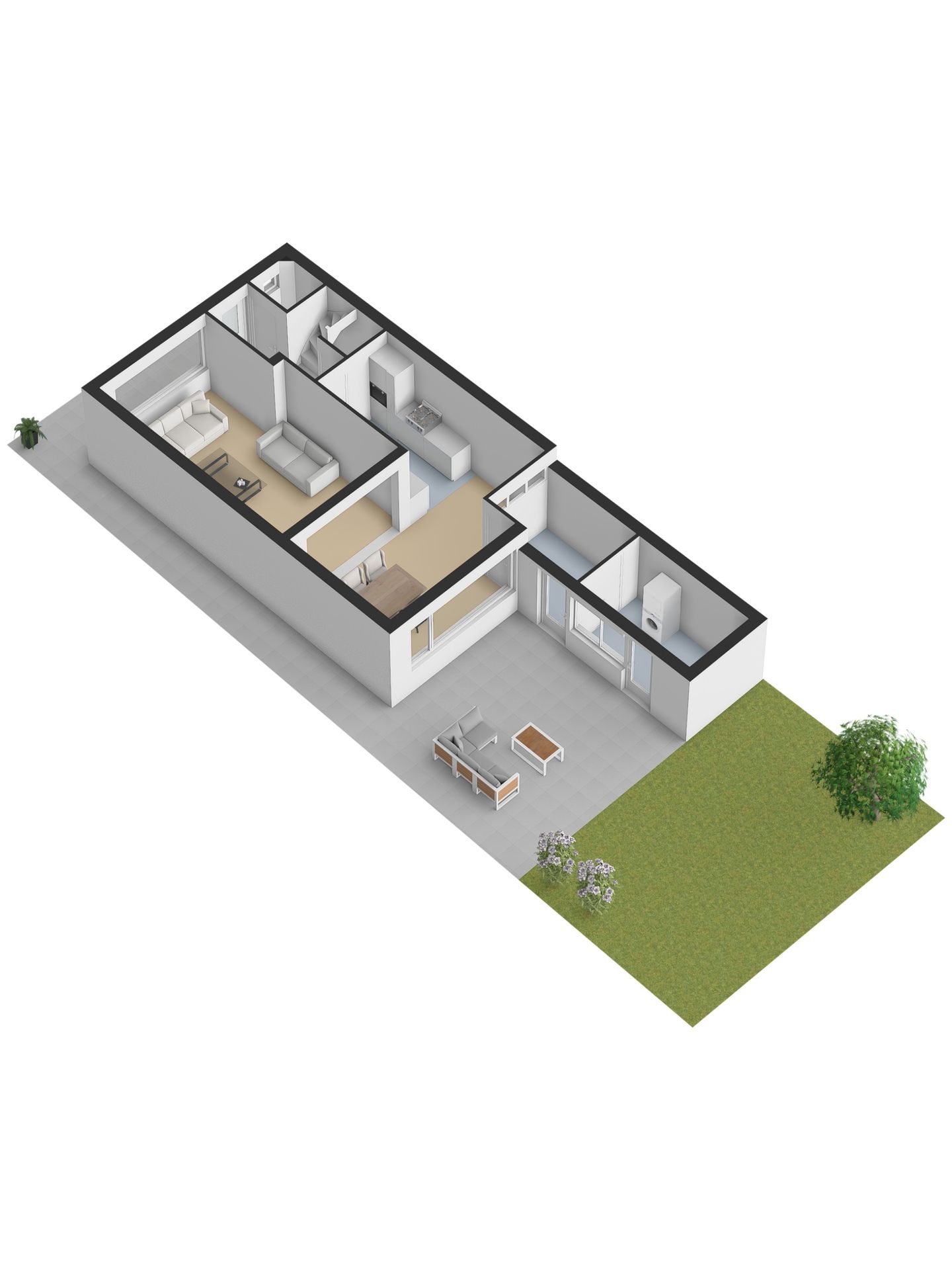 Extended corner home with surprising space in quiet Stadsveld-Bruggert — 40