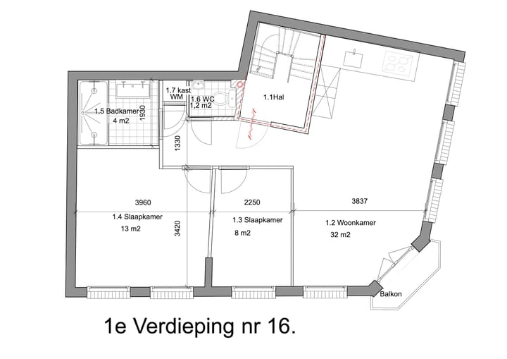Appartement te koop: Veerstal 16, Gouda