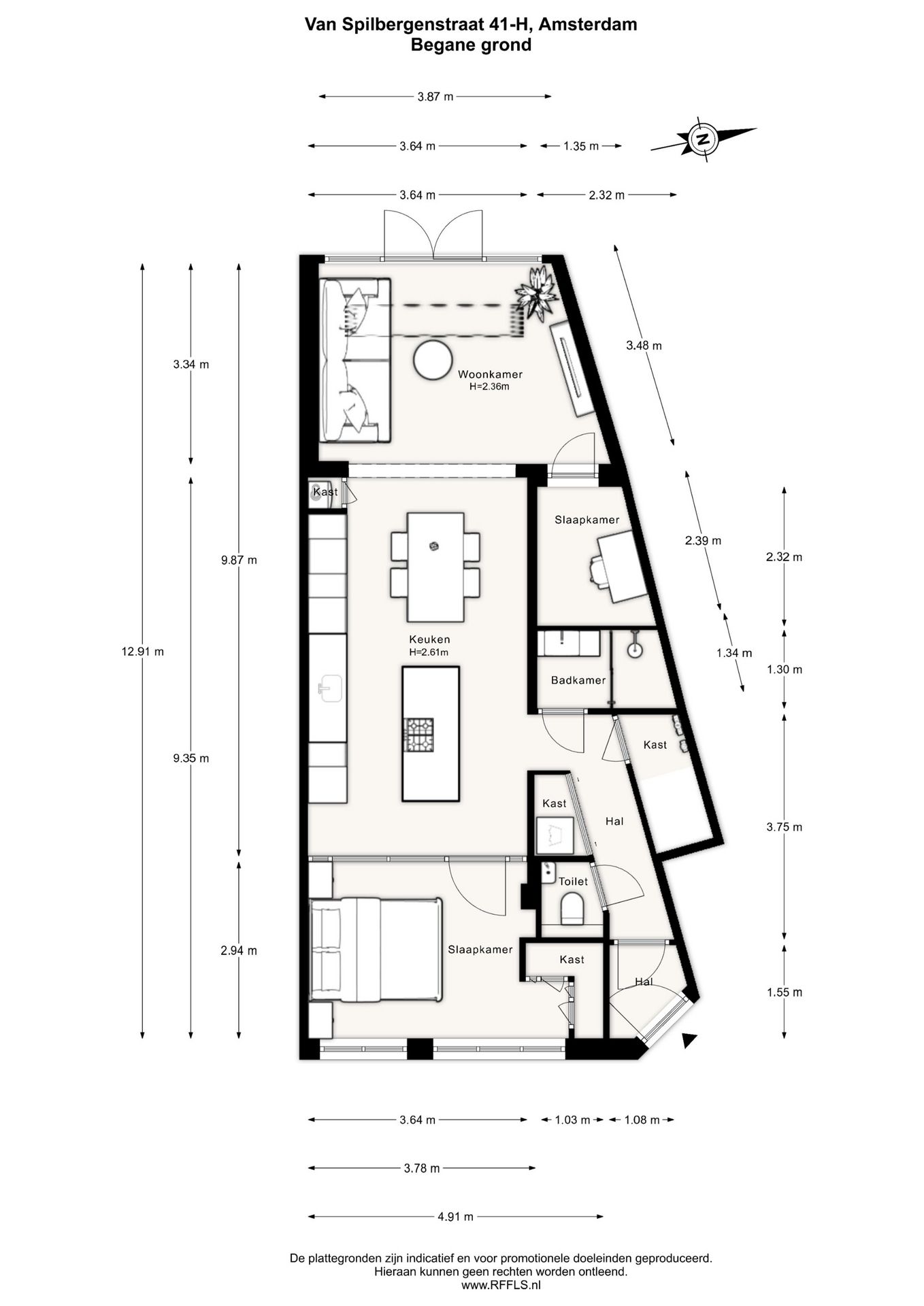 Foto 29 van Van Spilbergenstraat 41-H