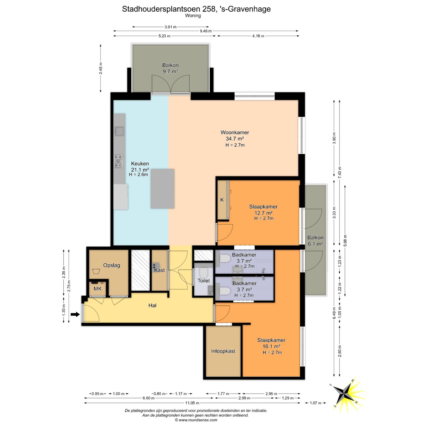 Foto 55 van Stadhoudersplantsoen 258