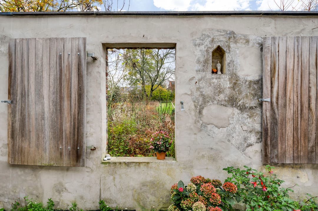 Historic 1840 detached mansion with authentic character and expansive garden in Buggenum — 56