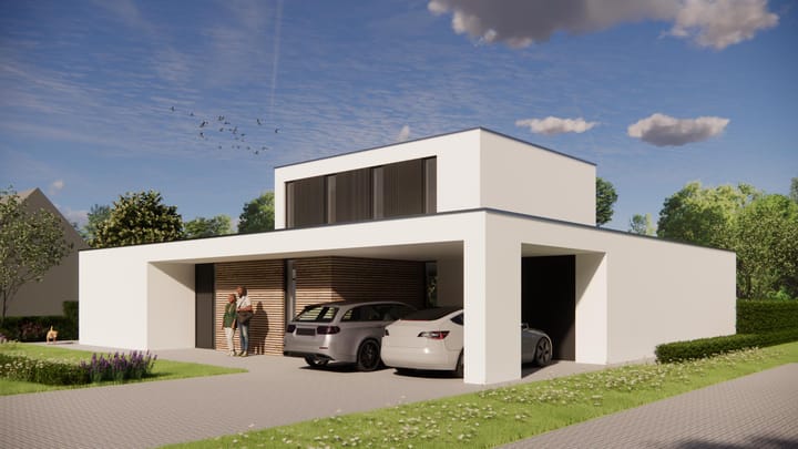 Image of Vrijstaand Modern Kubistisch Detached residential property