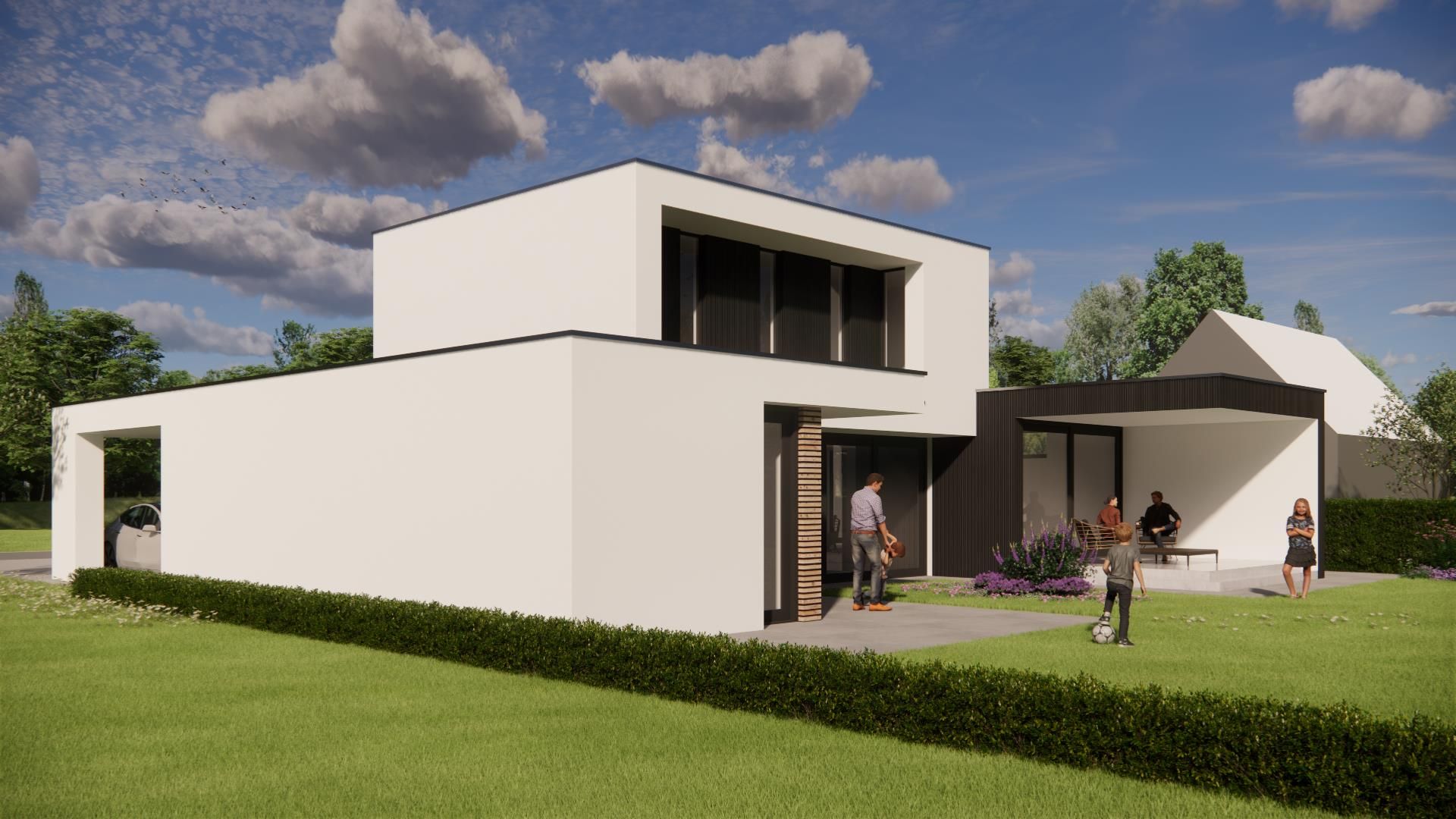 Foto 6 van Vrijstaand Modern Kubistisch (Bouwnr. Kavel 3)