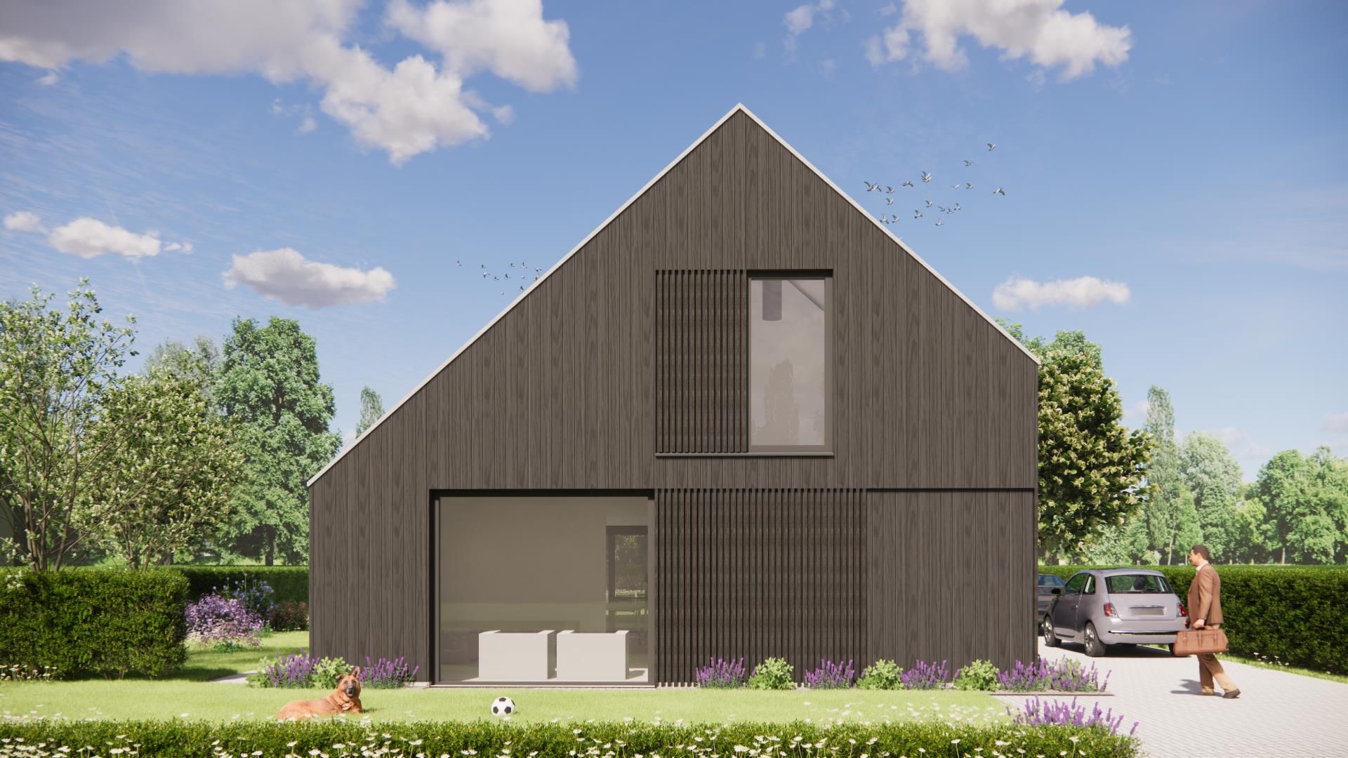 Foto 6 van Vrijstaand Schuurwoning Kavel 3 (Bouwnr. -)