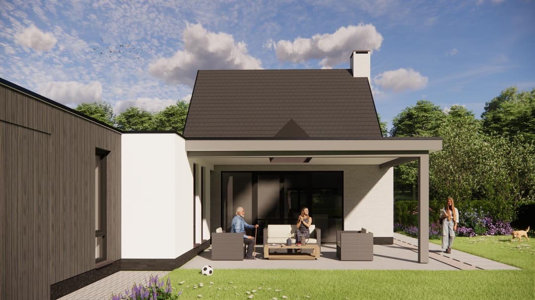 Foto 7 van Vrijstaand Modern Zadeldak (Bouwnr. 3)