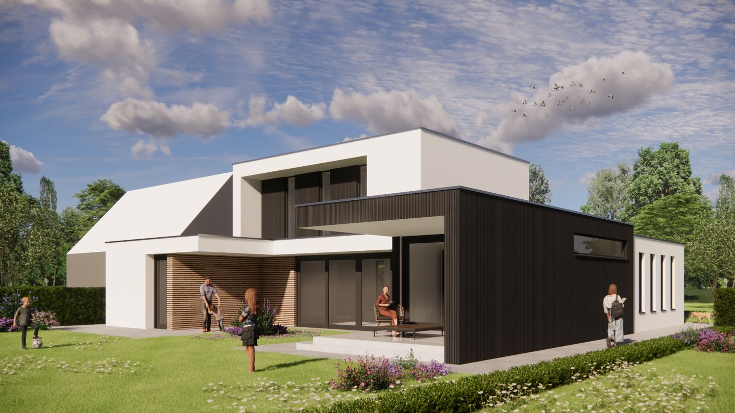 Foto 5 van Vrijstaand Modern Kubistisch (Bouwnr. Kavel 3)