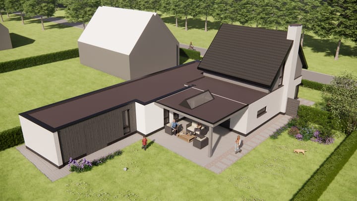 Foto 5 van Vrijstaand Modern Zadeldak (Bouwnr. 3)